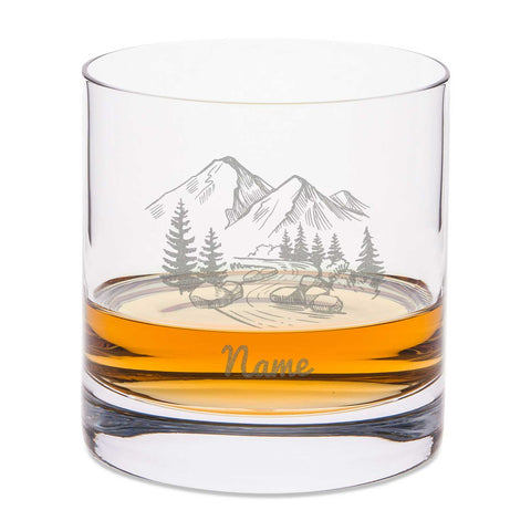 Leonardo Whiskyglas mit Gravur "Mountain"