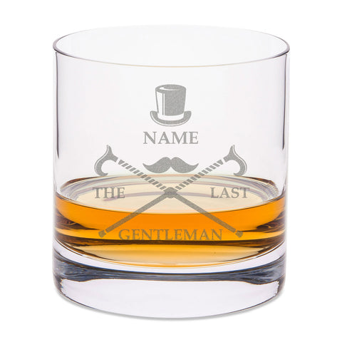 Leonardo Whiskyglas mit Gravur "The last Gentleman"