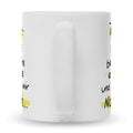 Bedruckte Tasse mit Spruch Ich beobachte euch alle