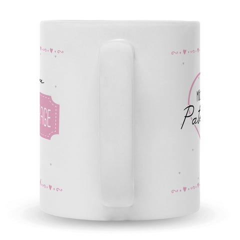 Bedruckte Tasse mit Spruch Ich habe eine wichtige Frage an dich! Patentante/Patenonkel
