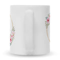 Bedruckte Tasse mit Spruch Rosenhochzeit