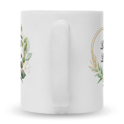 Bedruckte Tasse mit Spruch Lieblingslehrer/Lieblingslehrerin