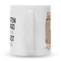 Bedruckte Tasse mit Spruch Die coolsten Alpakas