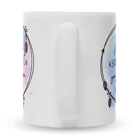 Bedruckte Tasse mit Spruch Große Herzen wie Deins