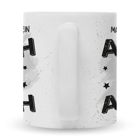 Bedruckte Tasse mit Spruch Du bist mein Arsch