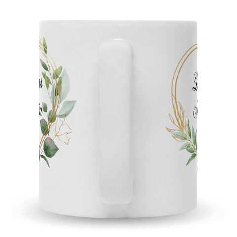 Bedruckte Tasse mit Spruch Lieblingskollegin