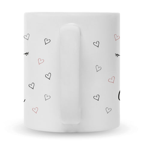 Bedruckte Tasse mit Spruch Nimm dir Zeit