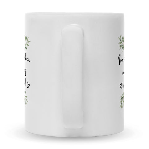 Bedruckte Tasse mit Spruch Im nächsten Leben