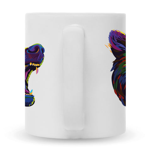 Bedruckte Tasse Bunter Bär