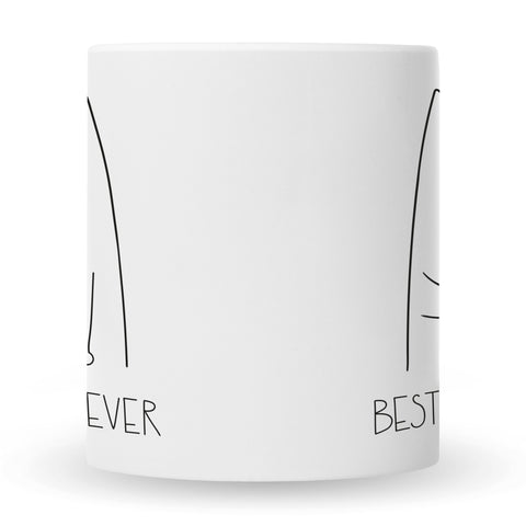 Bedruckte Tasse Best Cat Parent Ever