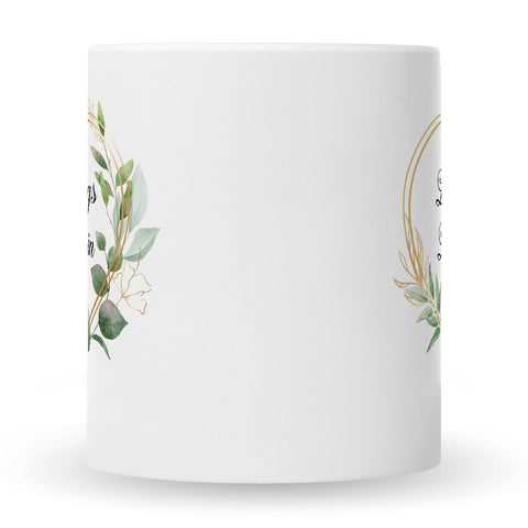 Bedruckte Tasse mit Spruch Lieblingslehrer/Lieblingslehrerin