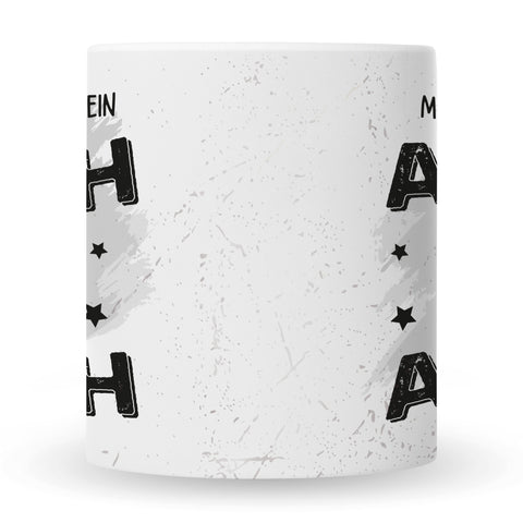 Bedruckte Tasse mit Spruch Du bist mein Arsch