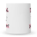Bedruckte Tasse mit Spruch I'm a girl