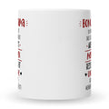 Bedruckte Tasse mit Spruch Bonus Eltern