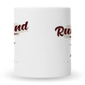 Bedruckte Tasse mit Spruch Bin im Ruhestand