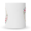 Bedruckte Tasse mit Spruch Rosenhochzeit