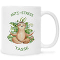 Bedruckte Tasse mit Spruch Anti-Stress Tasse