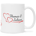 Bedruckte Tasse im Pärchen Design