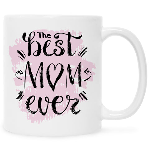 Bedruckte Tasse mit Spruch The best Mom ever