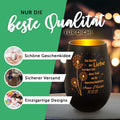 Deko Windlicht aus Glas mit Gravur - Glück ist einen Papa wie Dich zu haben