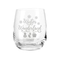 Teelicht mit Gravur - Winter Wonderland mit Namen