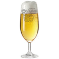 Leonardo Bierglas mit Gravur "Wirft uns das Bier auch nieder"