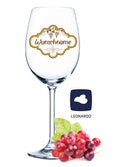 Leonardo Weinglas "Weinranke" mit Namen Gravur