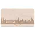 Frühstücksbrettchen Skyline Wuppertal