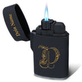 Elektrisches Feuerzeug mit Initialen - Jet Flamme - Nachfüllbar - Monogram Design