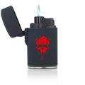 Elektrisches Feuerzeug - Jet Flamme - Nachfüllbar - Skull Design