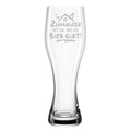 Leonardo Weizenglas "Zuhause ist da, wo es Bier gibt"