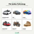 Für jedes Fahrzeug: Kompaktwagen, SUV, E-Auto, Sportwagen, Motorrad und Camper als Aquarell