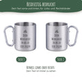 Camping Tasse beidseitig bedruckt