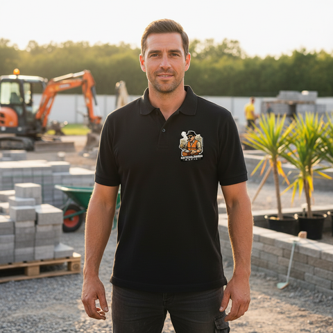 Polo Shirt Haftschlämmen Mafia