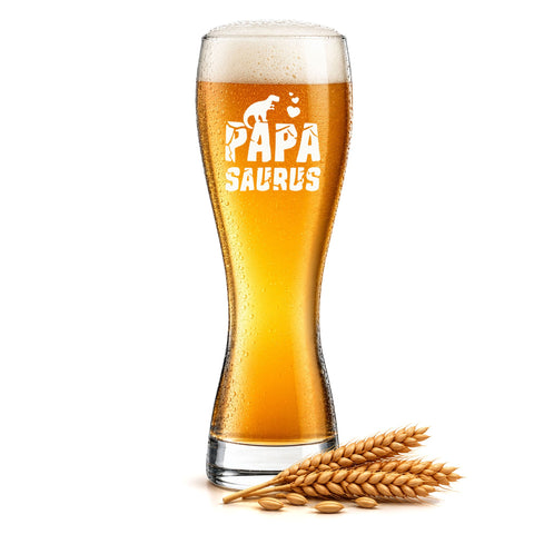 Stölzle Lausitz Weizenglas "Papa Saurus"