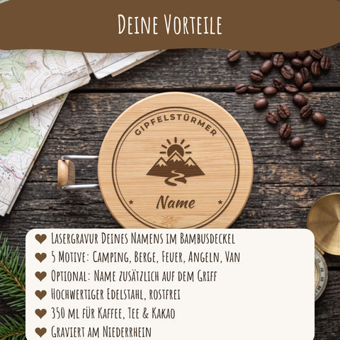 Vorteile des personalisierten Edelstahlbechers
