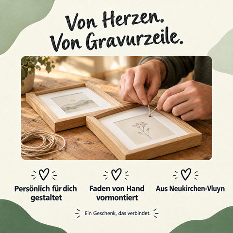 Gravurzeile Handarbeit V2