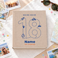 Fotoalbum zum Geburtstag personalisiert, Motiv 18. Geburtstag