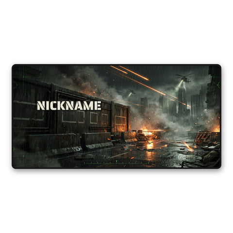 Gaming Mauspad Battle Ops mit Nickname