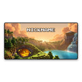 Gaming Mauspad Pixel Craft mit Nickname