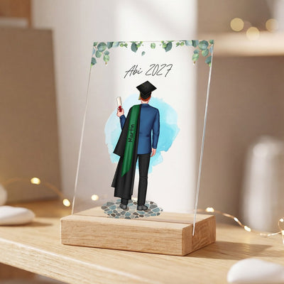 Abschluss – Acrylglas zum Schulabschluss