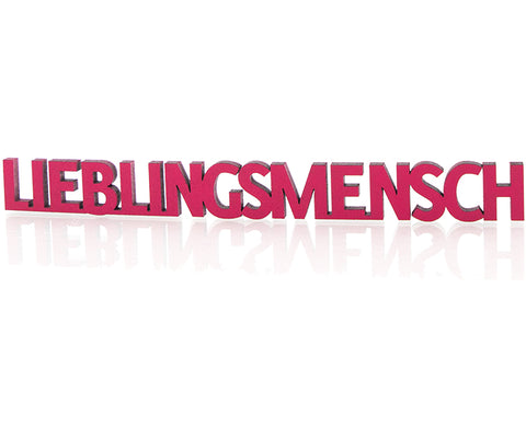 Lieblingsmensch Deko Schriftzug