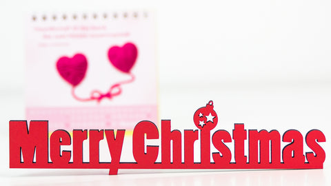 Merry Christmas Deko Schriftzug
