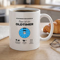 Tasse Oldtimer mit Namen und Alter personalisiert
