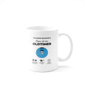 Tasse Oldtimer freigestellt Vorderseite