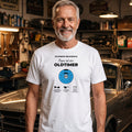 T-Shirt Oldtimer mit Namen und Alter personalisiert