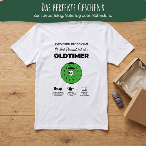 T-Shirt Oldtimer als Geschenk
