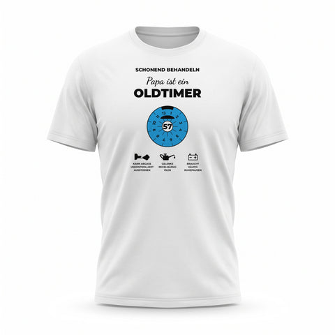 T-Shirt Oldtimer freigestellt