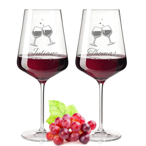 Leonardo Puccini Weingläser 750 ml im Prost Design mit Namen
