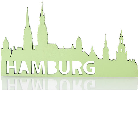 Skyline Hamburg Deko Motiv